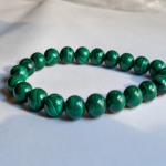 Verdant Shield Malachite Bracelet